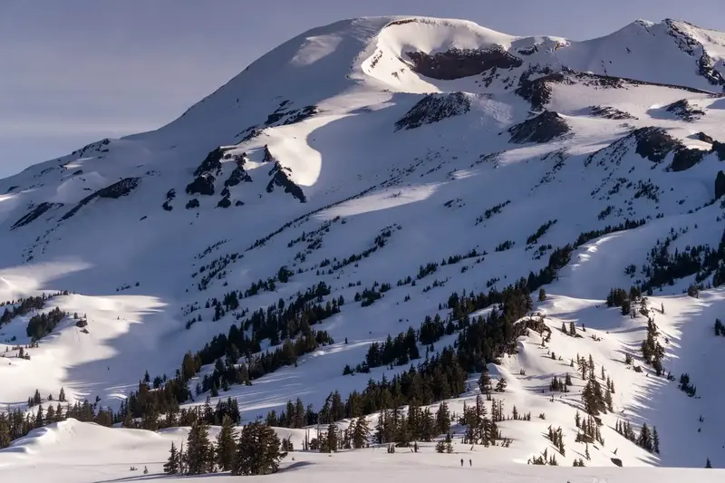 South Sister Ski Descent